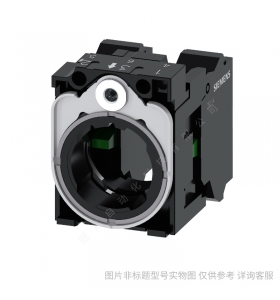 Siemens/西門子3SU1系列φ22帶燈平頭金屬亞光按鈕藍(lán)色
